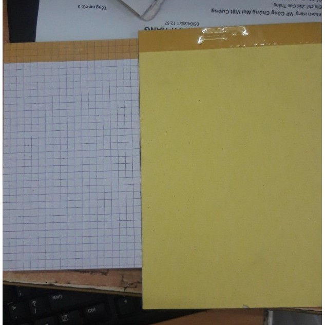 Cùi xé carô (9.5*16) trung AT