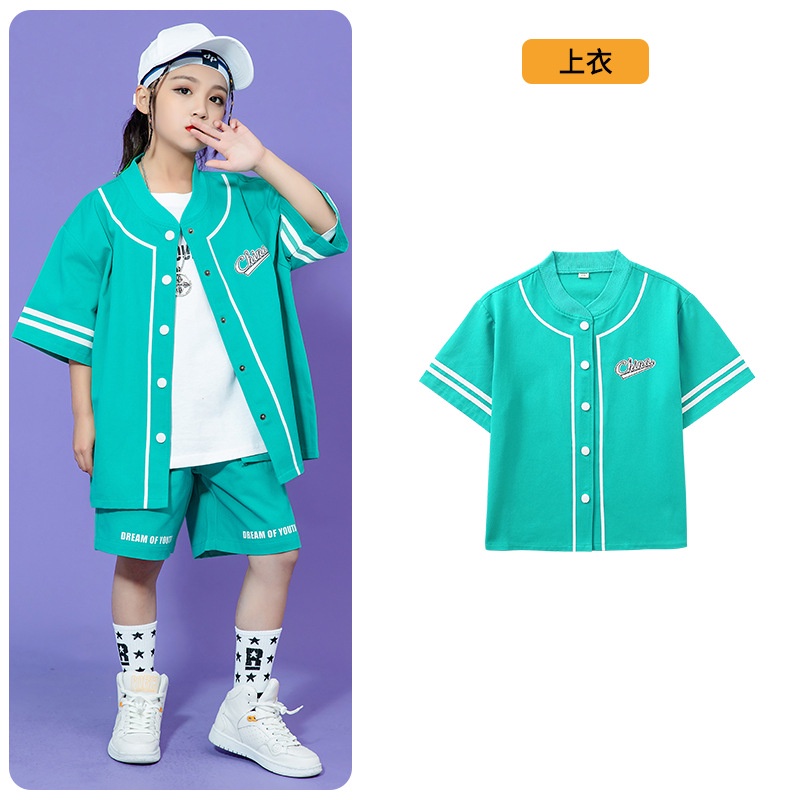 1 Bộ Trang Phục Nhảy Hip-Hop Đường Phố Mùa Hè Cho Bé A3