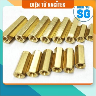 Combo 10 trụ đồng cái cái 25mm, 30mm, 35mm, 40mm, 45mm, 50mm