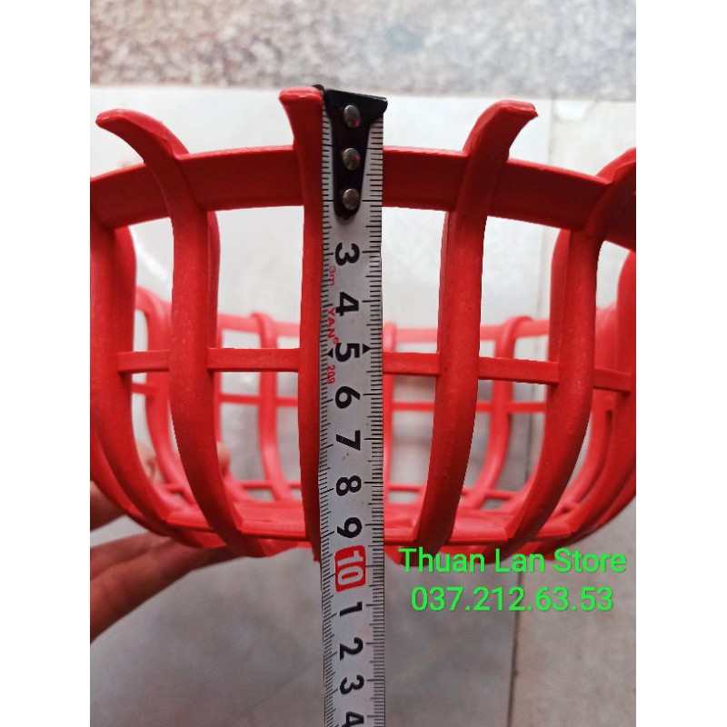 Chậu Nhựa Giả Gỗ Sen F25,5