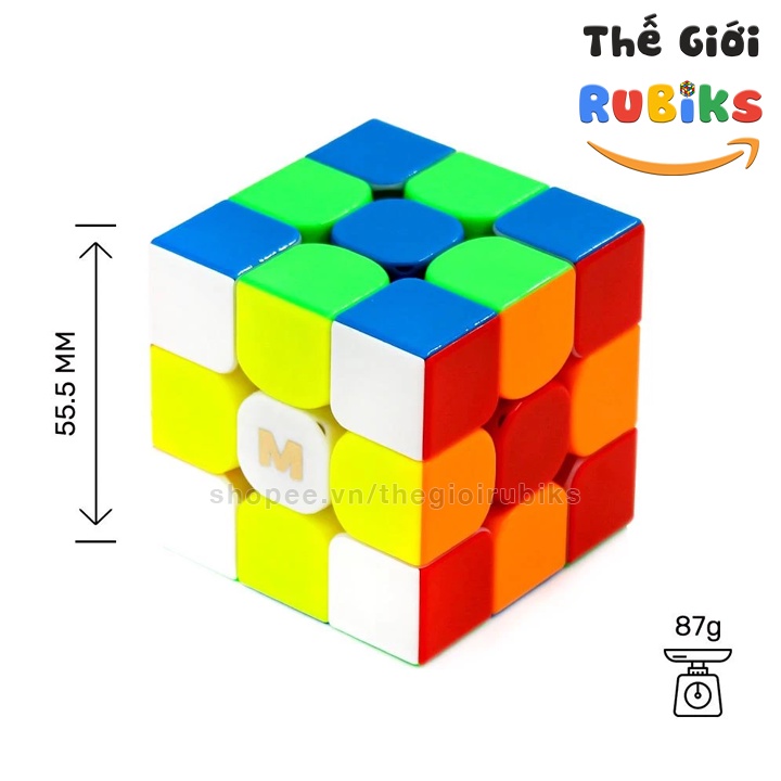 Rubik 3x3 YJ MGC 3 Elite M MGC3 3x3 M Nam Châm Dòng Cao Cấp Flagship Rubic 3 Tầng Đồ Chơi Trí Tuệ