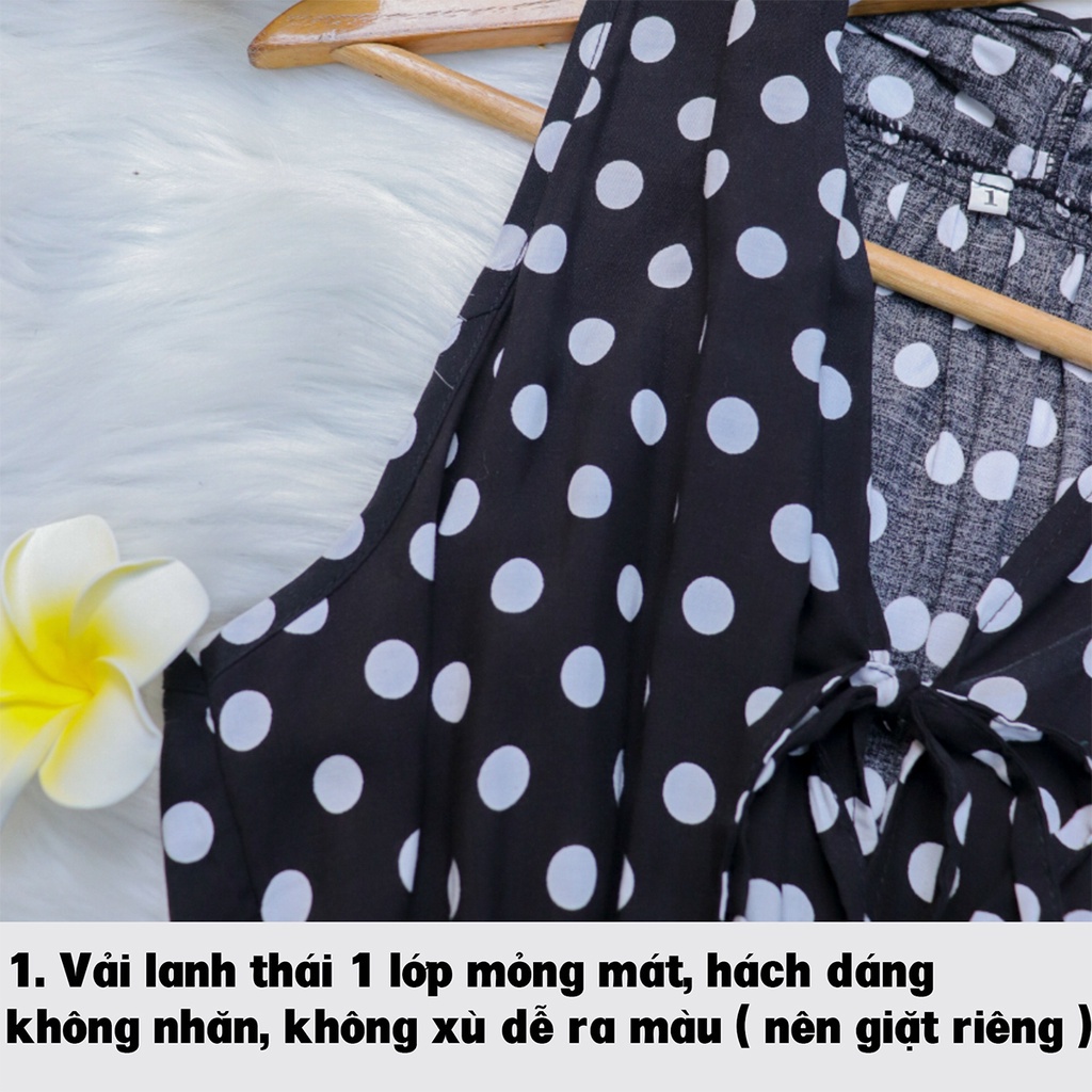 Đầm maxi trung niên dáng dài cho mẹ, thiết kế ngắn tay eo bo thun - Váy maxi đi biển xẻ tà dáng dài MX015