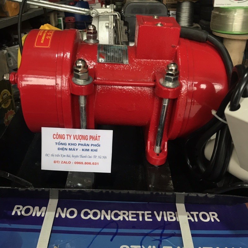 MÁY ĐẦM RUNG ROMANO 750w DÂY ĐỒNG 100%