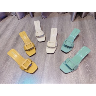 Guốc vuông ZARA xịn sò thế fom chuẩn êm chân