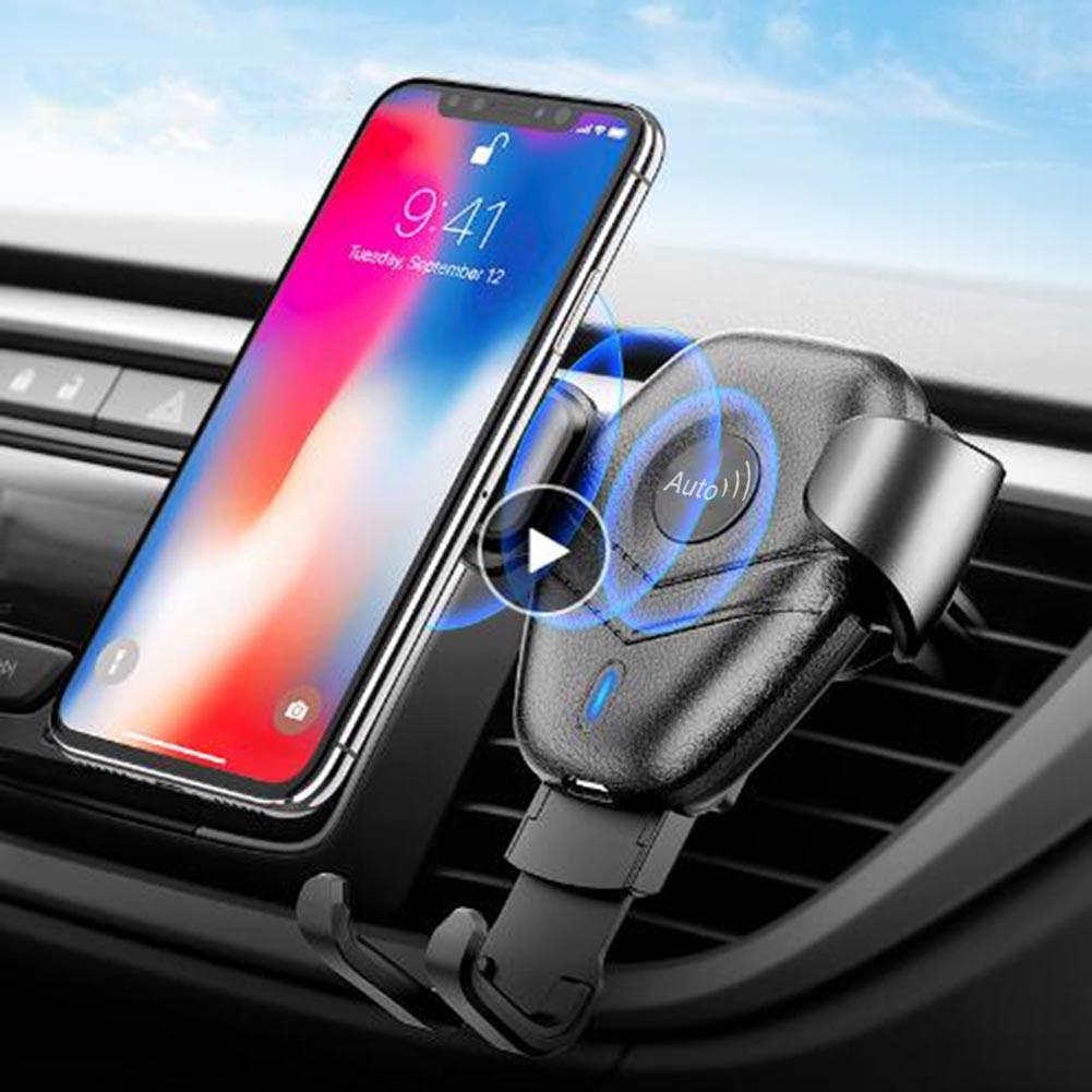 Bộ sạc không dây Qi trên ô tô NHANH 10W cho iPhone Xs X 8 Sạc không dây nhanh 10W