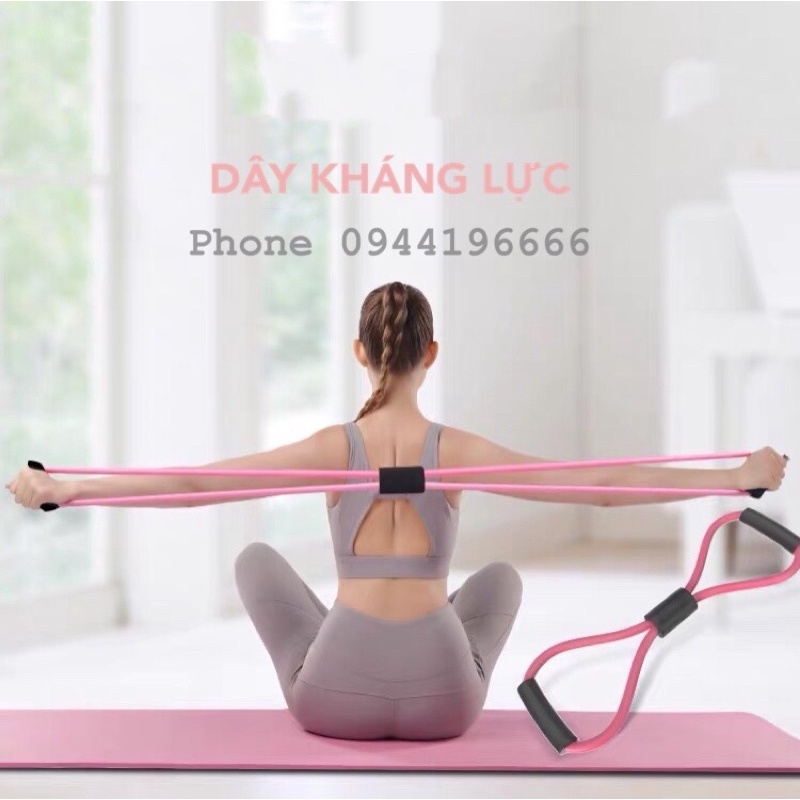 Dây Kháng Lực Số 8 Tập Gym,Yoga