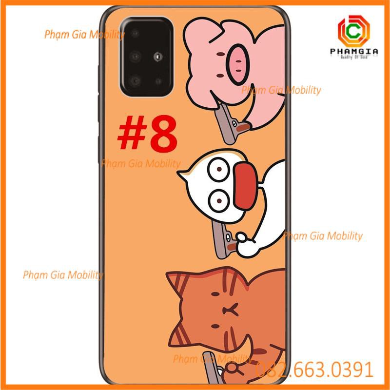 Ốp lưng hình dễ thương kute Samsung Galaxy A91/A81/A71/A51/A21/A01 / Note 10 Lite/S10 Lite