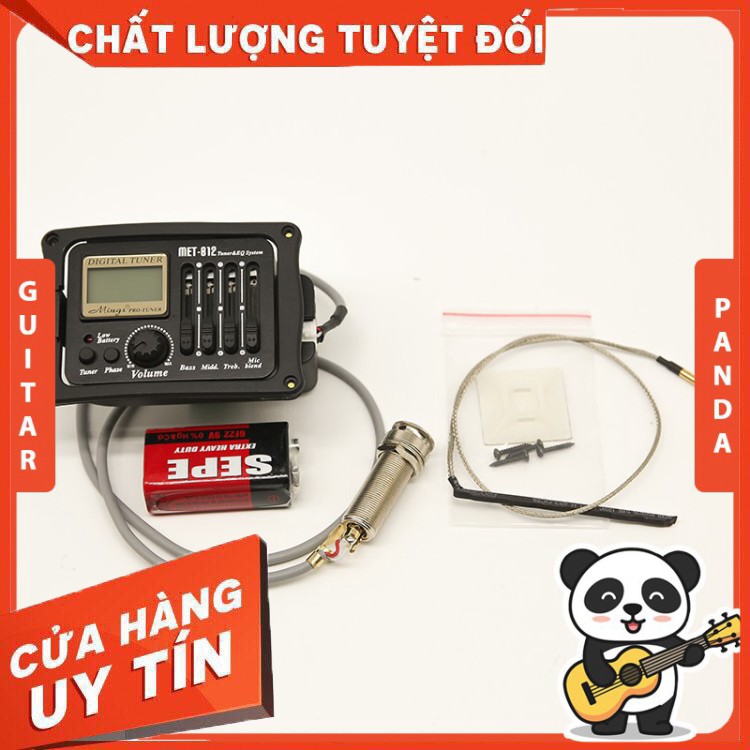 [Chính hãng] EQ Guitar MET-B12 cho đàn Acoustic, Classic