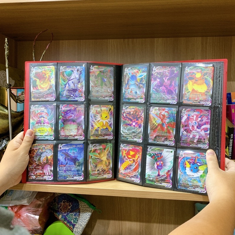 Album đựng 181 thẻ bài Pokémon TCG VMAX lấp lánh SIÊU ĐẸP, SIÊU MẠNH