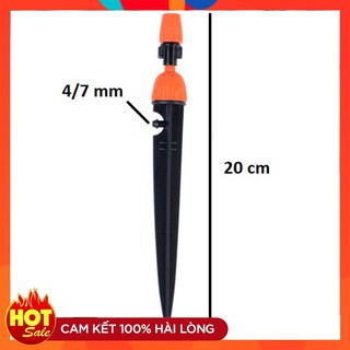 Que cắm tưới 8 tia Phun sương, Que cắm nhỏ giọt 8 tia, Bép 8 tia kết hợp Phun sương