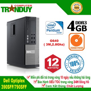 [Second-hand] Máy Tính Để Bàn Dell CPU Core I3 Ram 4GB HDD 250GB Bảo Hành 12 Tháng