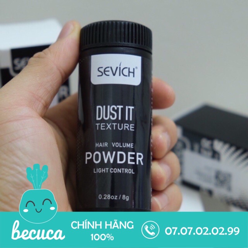 Phấn tạo kiểu tóc Sevich siêu nhanh và giữ nếp, an toàn cho tóc.