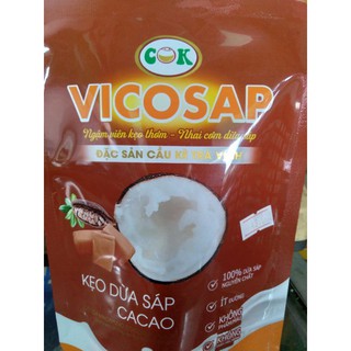 KẸO DỪA SÁP TÚI 100G_ ĐẶC SẢN TRÀ VINH
