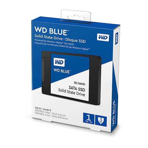 Ổ cứng SSD SATA 2.5" WD Blue 3D NAND 1TB - Hàng chính hãng - Bảo hành 5 năm | BigBuy360 - bigbuy360.vn