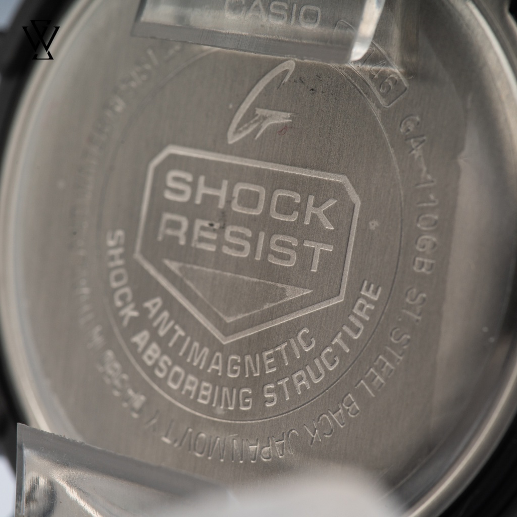 Đồng Hồ Điện Tử Nam Casio G-Shock WATCHSTORE GA-110GB-1ADR Thiết Kế Mặt Kính Khoáng 51mm, Vỏ Và Dây Nhựa Bền Bỉ