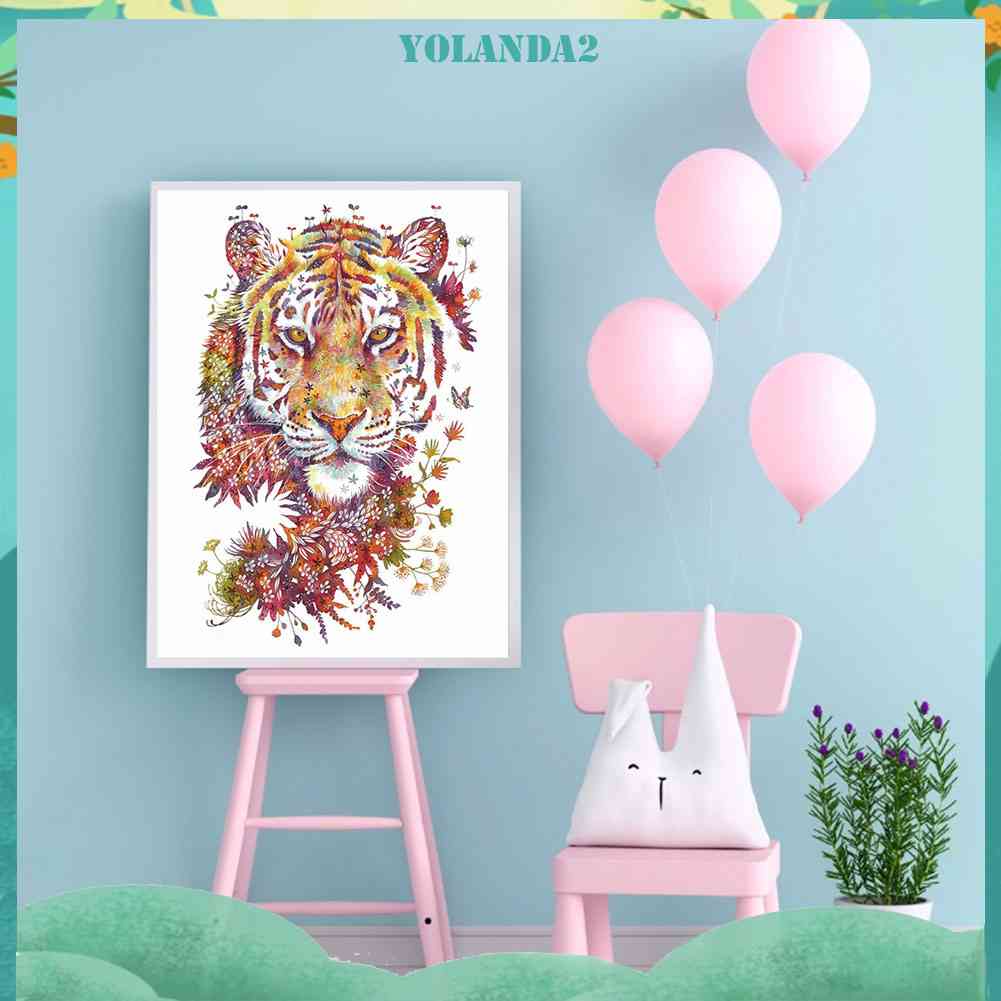 Tranh Thêu Chữ Thập 11CT DIY Hình Động Vật