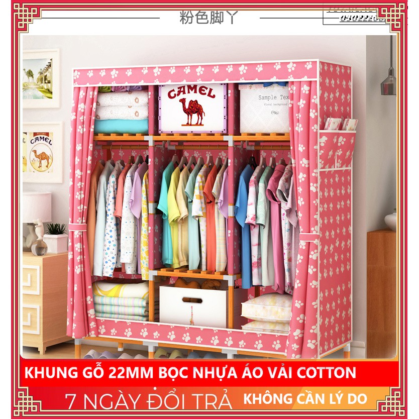Hoàn Tiền Nếu Mua Được Tủ Vải Chất Lượng Bằng Mà Rẻ Hơn Khung Gỗ Bọc Giá Rẻ Nhất