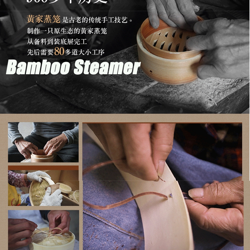 Xửng Hấp Bằng Tre Có Nhiều Kích Cỡ Lựa Chọn