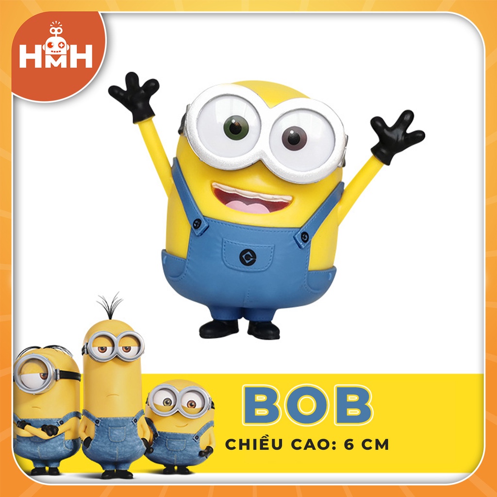 Mô hình Minions dễ thương, ngộ nghĩnh - Figure trang trí để bàn Minions