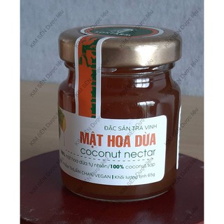 MẬT HOA DỪA 65g, dùng thay mật ong và đường,không kiêng kỵ,bị tiểu đường, ăn chay, suy yếu nên dùng.