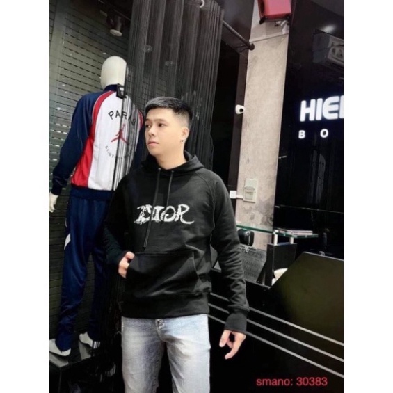 FREE SHIP  [FREE SHIP] Áo Hoodie Nam Nữ Dior Có Mũ Chất Liệu Nỉ Da Cá Cao Cấp - Áo Nỉ Thu Đông Dài Tay Dễ Phối Đồ - Bee | BigBuy360 - bigbuy360.vn