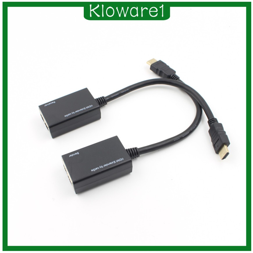 Dây Cáp Mở Rộng Chuyển Đổi Từ Cổng Hdmi Qua Rj45 Cat5E Cat6 Lan | BigBuy360 - bigbuy360.vn