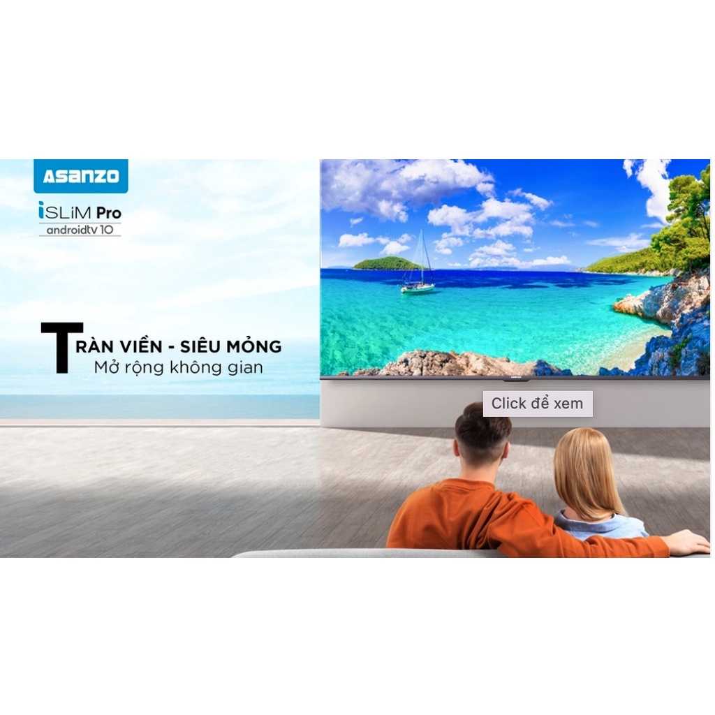 [Mã ELHAMS5 giảm 6% đơn 300K] Smart Tivi Asanzo LED 4K 50 Inch 50U71