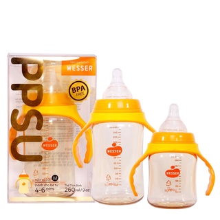 Bình sữa wesser ppsu 189ml/260ml
