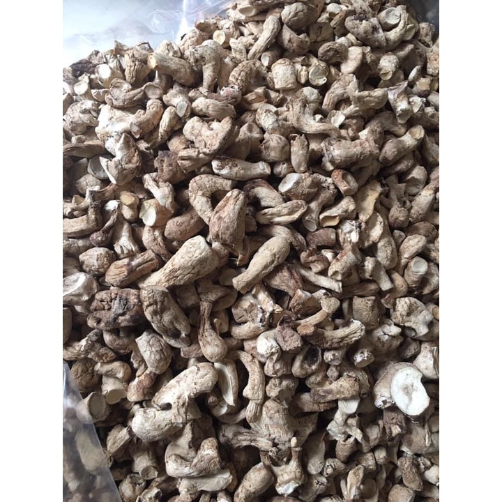Chân nấm hương khô hàng Việt (trắng, dài, thơm)