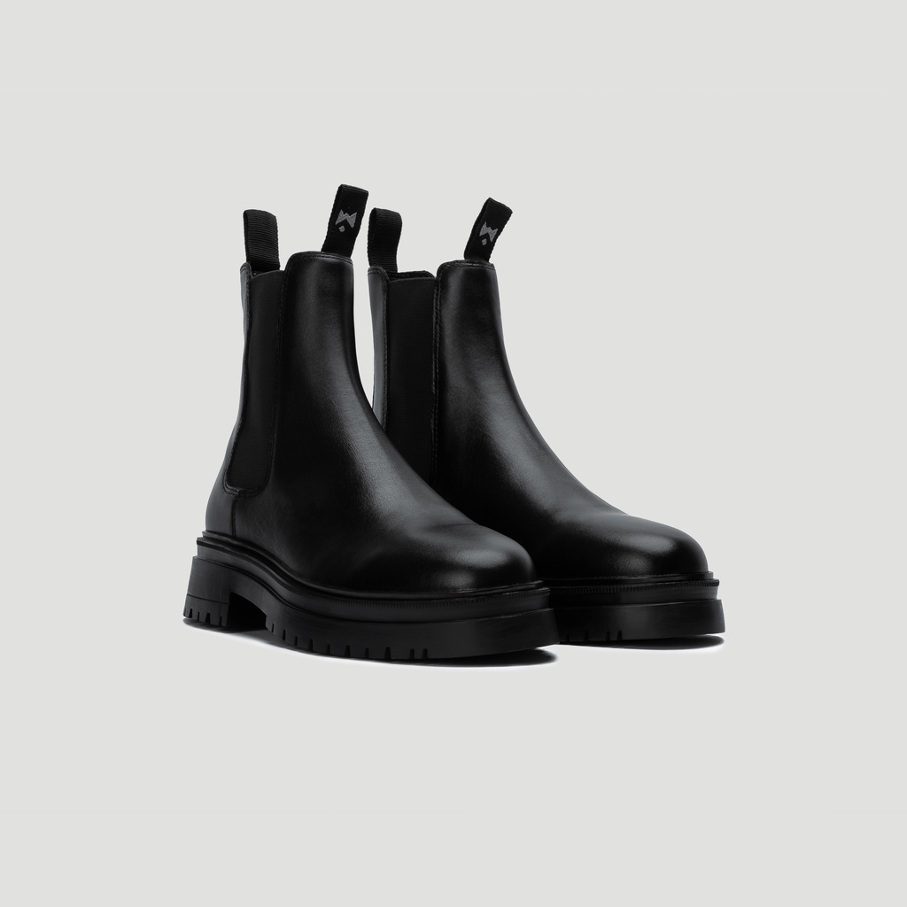 Giày Boot Nữ THE WOLF Chunky Chelsea Boot - Đen