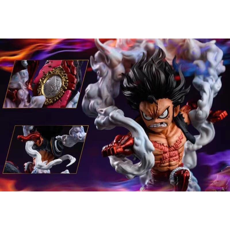 Mô hình resin One Piece chính hãng - Luffy Snake Man League Studio