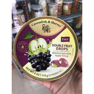 Kẹo C&H Double Fruit Trái Cây Tươi 175g