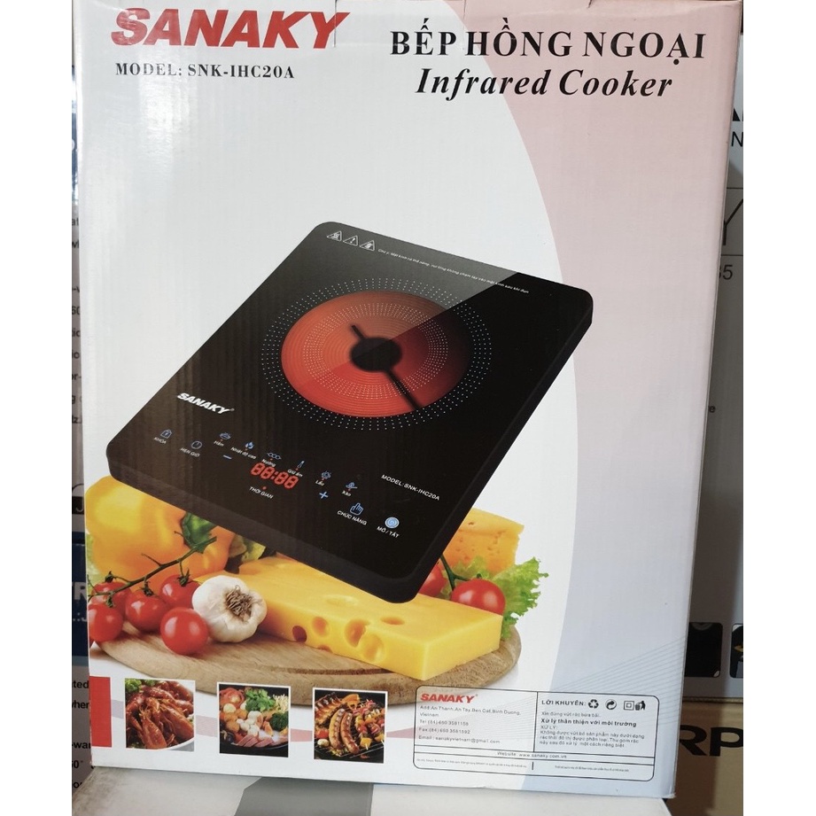 Bếp hồng ngoại Sanaky SNK-IHC20A