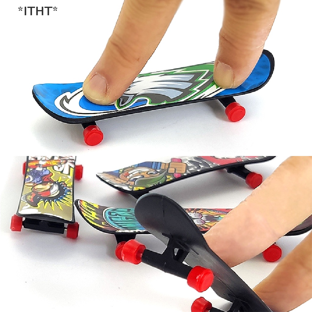 1 Ván Trượt Ngón Tay Mini Bằng Nhựa Chất Lượng Cao
