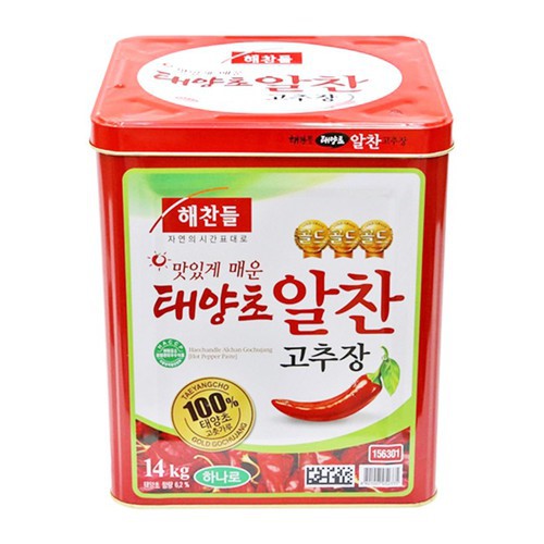 Tương ớt gochujang thùng sắt CJ 14kg