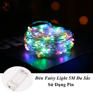 [ Best Seller ] Dây đèn Led fairylight ,dây đèn đom đóm 5 mét dùng pin