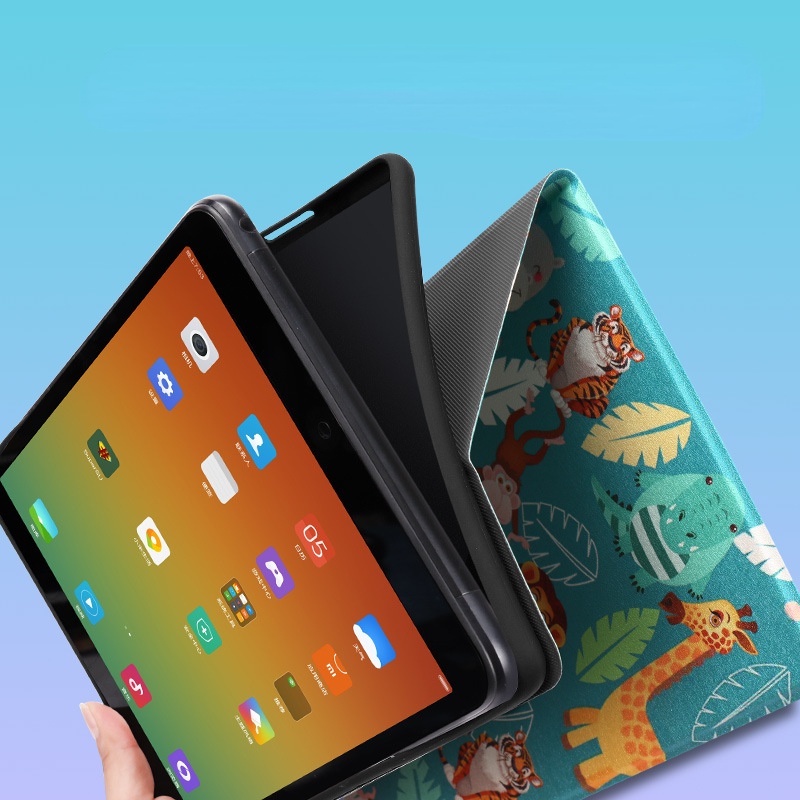 Bao Da Máy Tính Bảng Bằng Silicon Họa Tiết Hoạt Hình Dễ Thương Cho Redmi pad 2022 10.61 "6 pro 11" 11 Inch Xiaomi mi pad 5 pro Chống Rơi