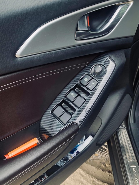 Ốp nội thất carbon mazda 3 2017-2019 FL