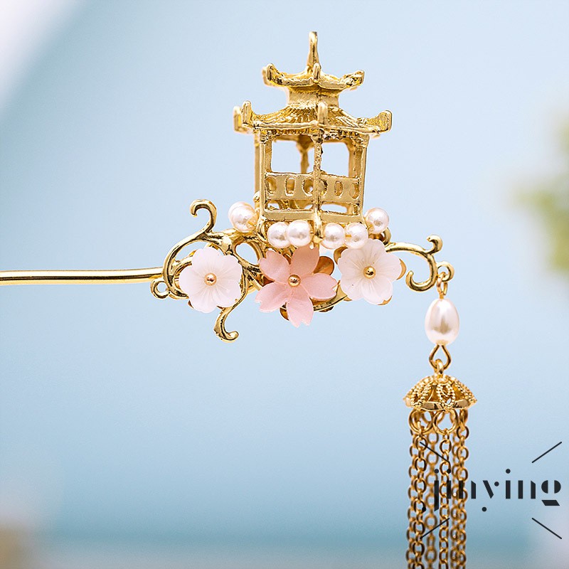 GETNOIVAS Trâm Cài Tóc Phong Cách Trung Hoa Cổ Điển Cho Nữ