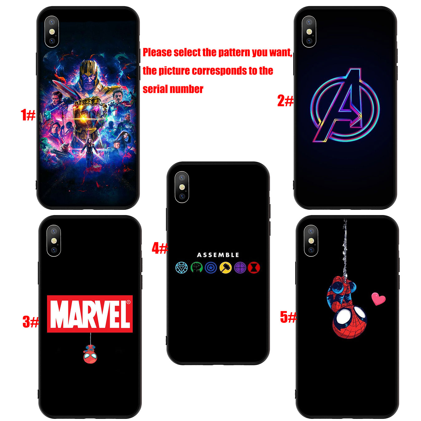 Samsung Galaxy A02S J2 J4 Core J5 J6 Plus J7 Prime j6+ A42 + Phone Case Soft Silicone Casing Avengers Endgame Marvel Thanos