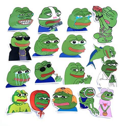 [Lẻ] Random sticker hình Pepe cực chất