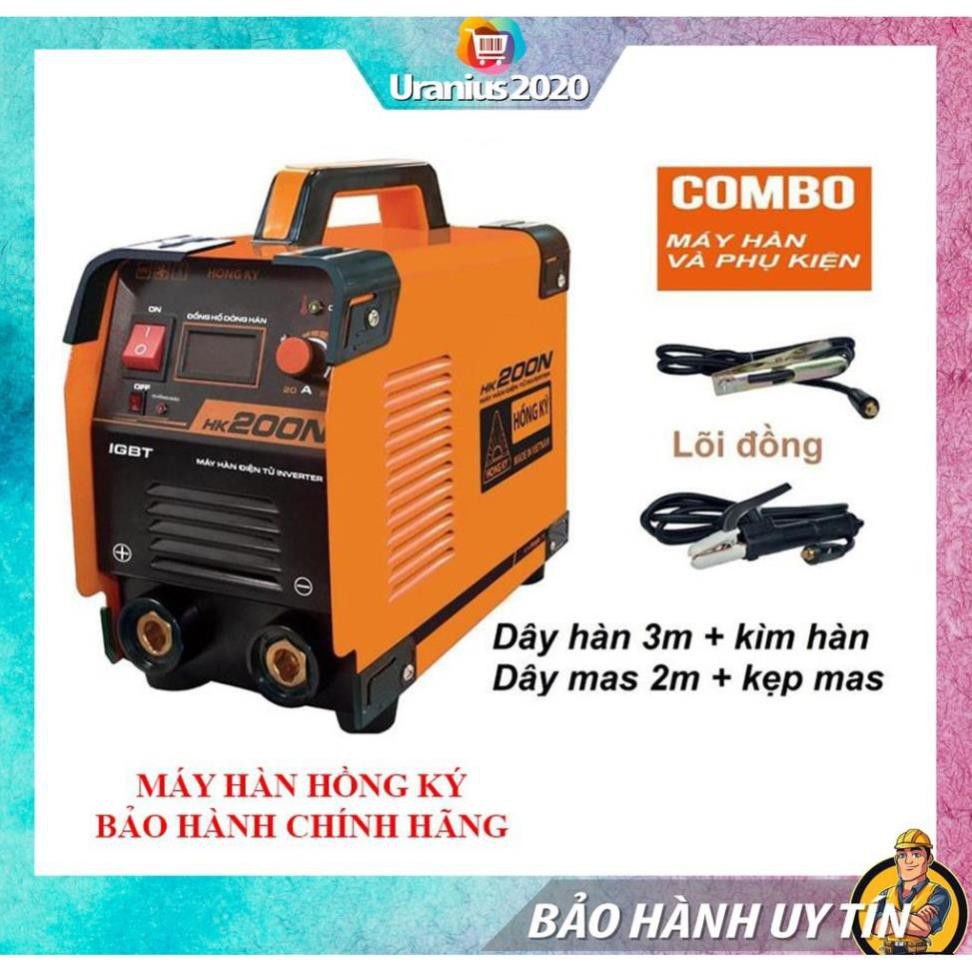 Máy hàn hồng ký chống giật, Máy hàn que Hồng ký HK 200N CHỐNG GIẬT, TĂNG HIỆU QUẢ LÀM VIỆC - BH UY TÍN 12 THÁNG