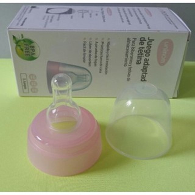 Bộ núm ti và nắp đậy bình sữa Unimom Hàn Quốc BPA Free ( cổ hẹp tiêu chuẩn)