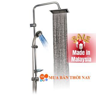 Bộ Sen cây phun mưa Centon, thanh trượt inox, dây tay sen may nước nóng, thân sen cây, dùng cho máy nước nóng