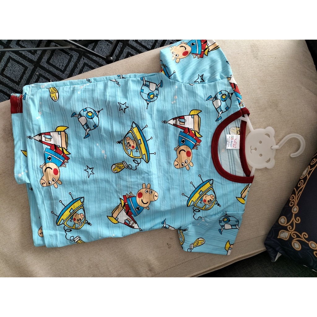 SALE BỘ THUN CỘC TAY HÀNG THIẾT KẾ BÉ TRAI BÉ GÁI MẶC HÈ CỰC THÍCH SIZE 10/35KG