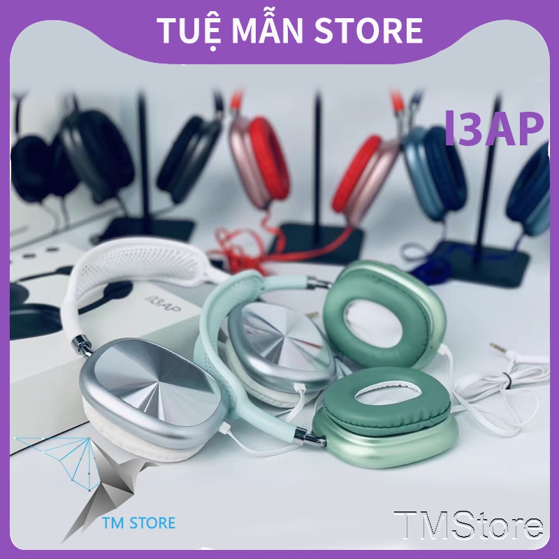 Tai Nghe Chụp Tai Có Dây L13ap Tm Shop Âm Thanh Sống Động, Bass Khỏe, Chính Hãng Giá Dẻ Dành Cho Laptop, Máy Bàn