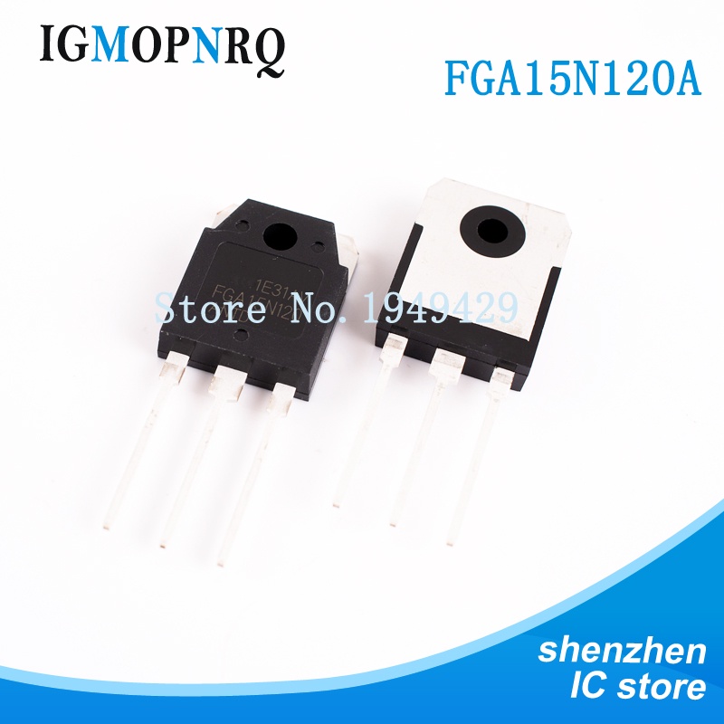 Set 2 Linh Kiện Bán Dẫn FGA15N120 Antd TO3P FGA15N120 15N120 IGBT 1200V Mới