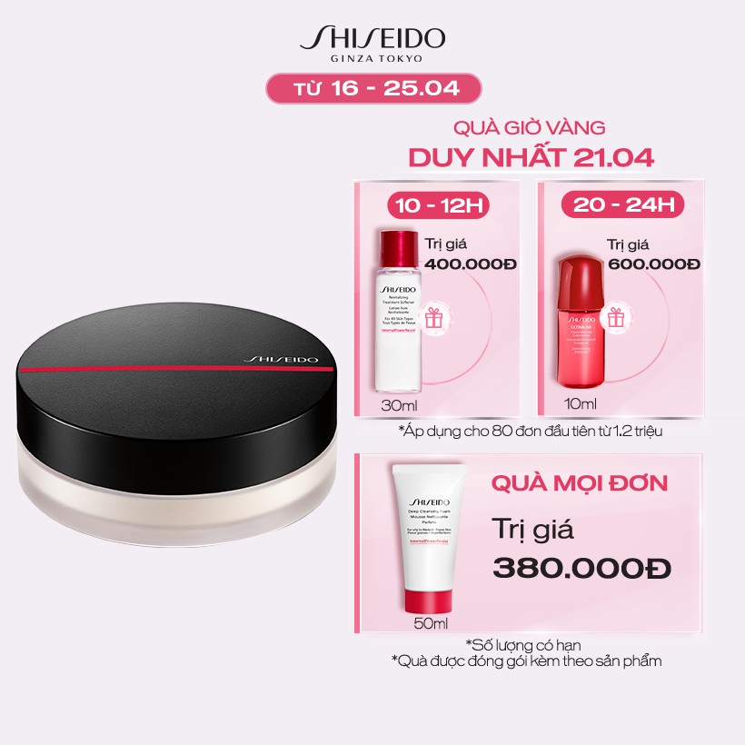 Phấn phủ dạng bột Shiseido Synchro Skin Invisible Silk Loose Powder 6g