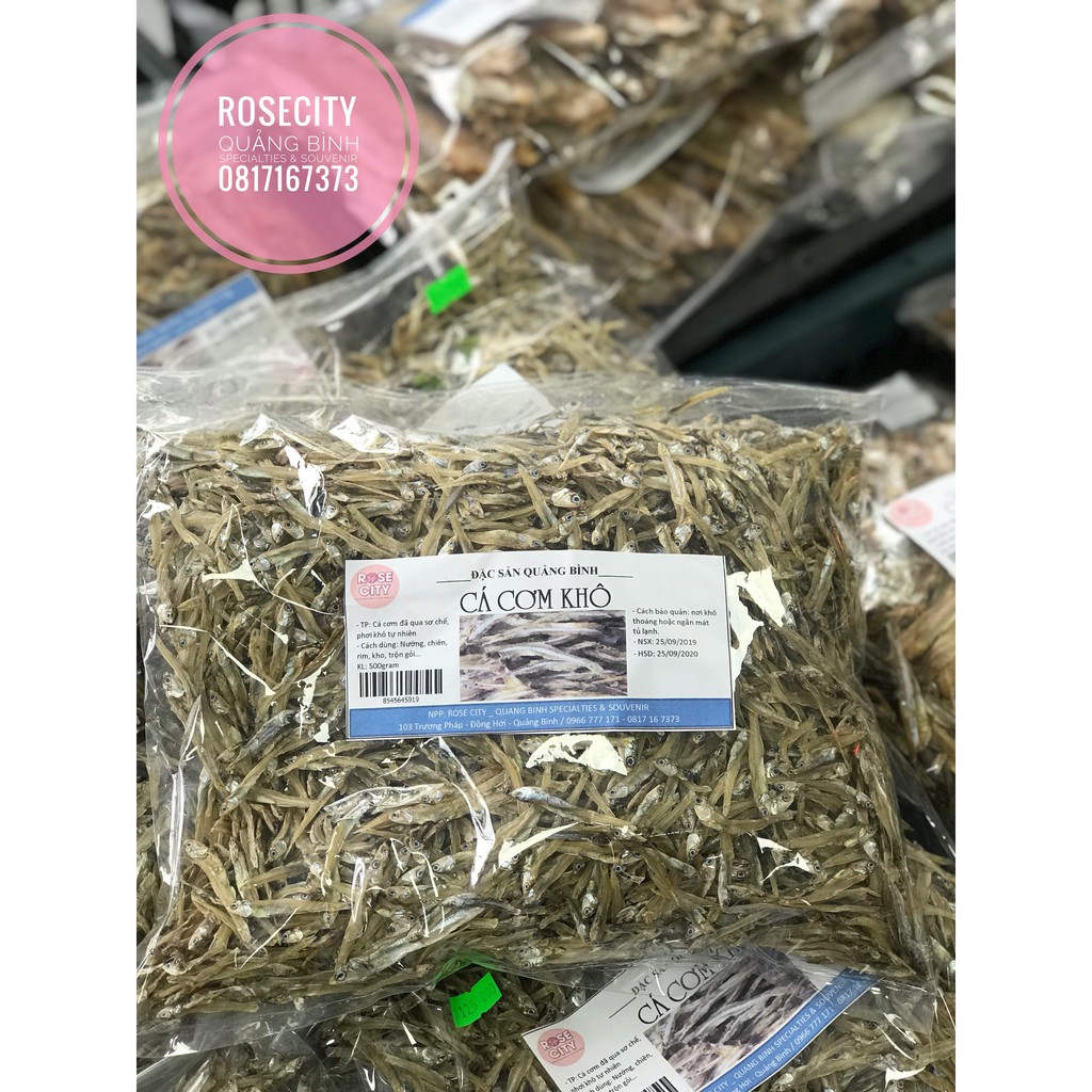CÁ CƠM KHÔ NHỎ 400gram