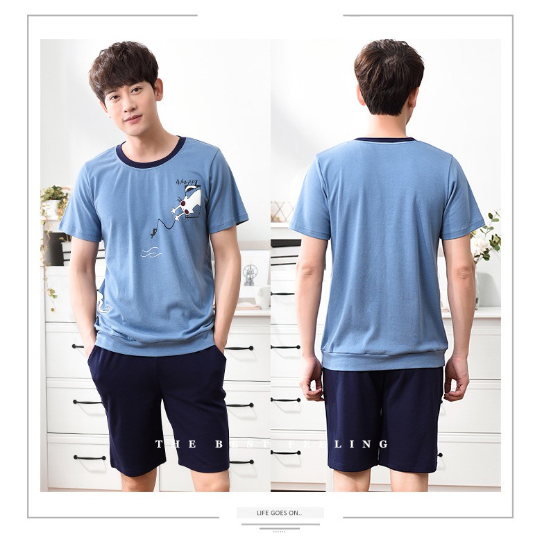 Bộ Quần áo ngủ nam, bộ đồ ngủ nam - HK922 | BigBuy360 - bigbuy360.vn